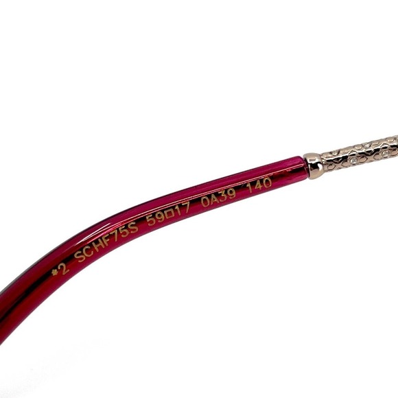 New! CHOPARD IMPERIALE Sunglasses SCHF75S 0A39, Authentic - Picture 8 of 12